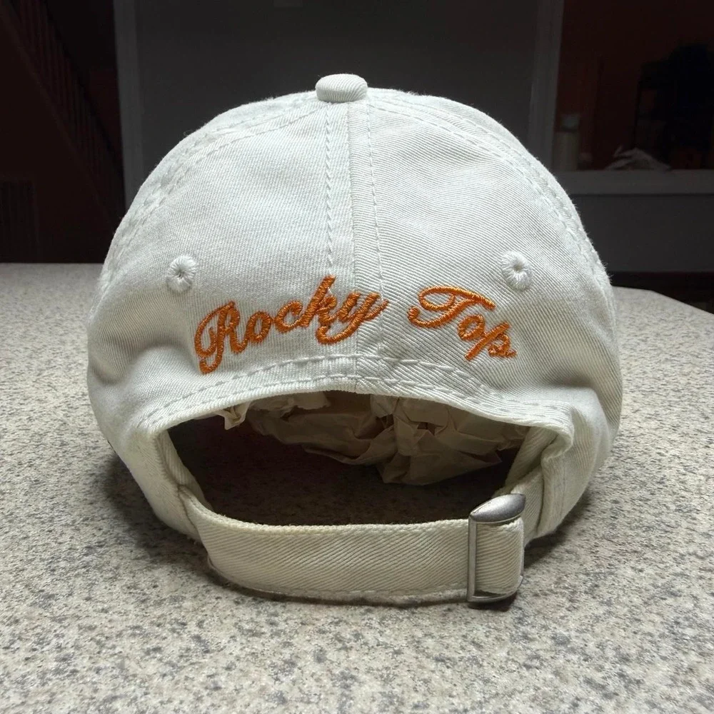 Vintage Girl by The Game Tennessee Vols Rocky Top Slouch Hat White